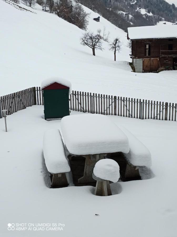Casa Steilalva - Grosszuegiges Chalet Fuer Erholsamen Familienurlaub Surrein Exterior foto